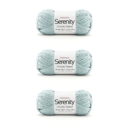 Serenity® Chunky Tweeds Bag of 3