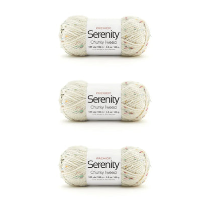 Serenity® Chunky Tweeds Bag of 3